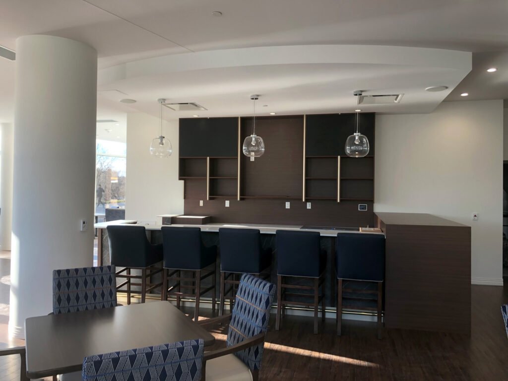 LTR Project Greystone Retirement Village bar