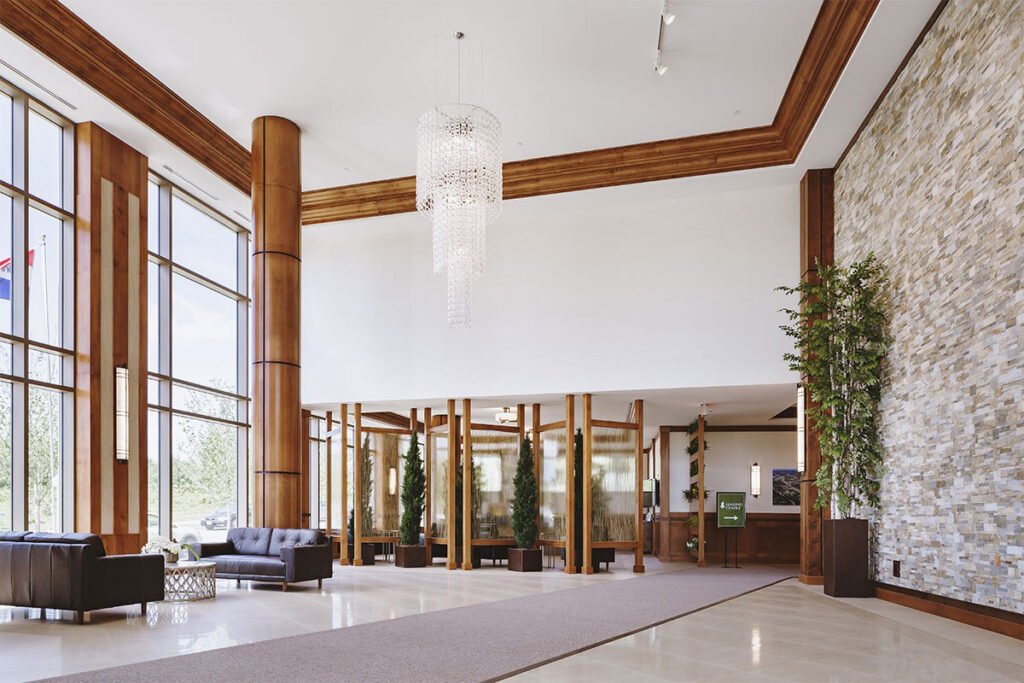 LTR Industries project lepine lobby 1